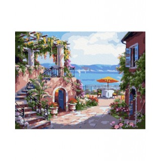 Painting by numbers 40x50 Tuscan Terrace