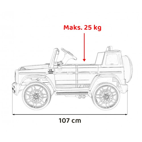 Mercedes G63 Black 4x4