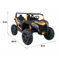 Vehicle Buggy ATV STRONG Racing Gold