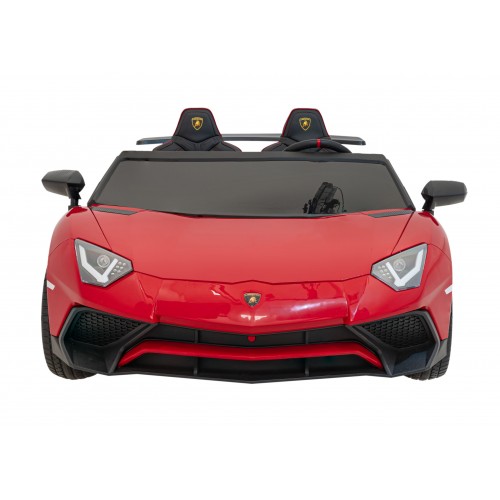 Vehicle Lamborghini Aventador SV Red