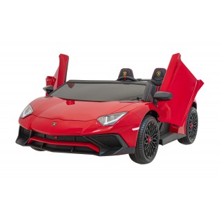 Vehicle Lamborghini Aventador SV Red