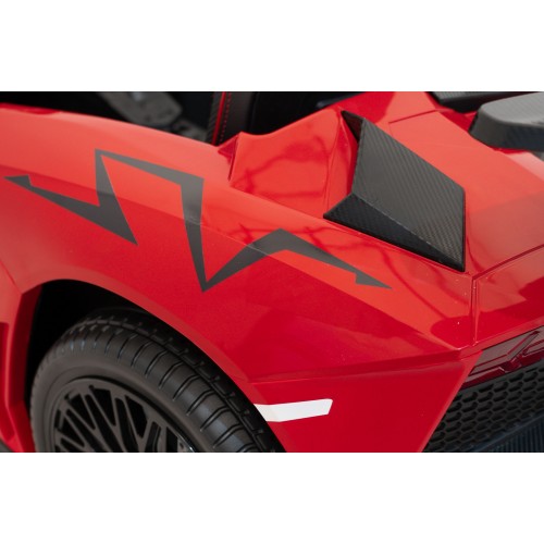 Vehicle Lamborghini Aventador SV Red