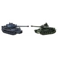 Battle Tanks Tiger Vs T-34 1 28