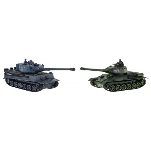 Battle Tanks Tiger Vs T-34 1 28