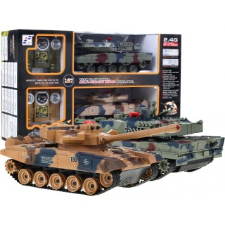 Battle of the war with the smoke Tank R/C 2.4 G