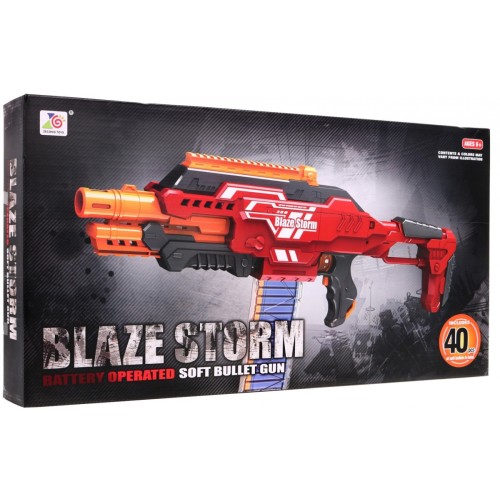 Blaze Storm Machine Gun Red