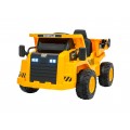 Yellow Caterpillar Dump Truck