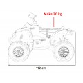 Quad Maverick ATV White