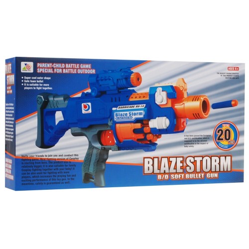 Blaze Storm Pistol Gun Blue