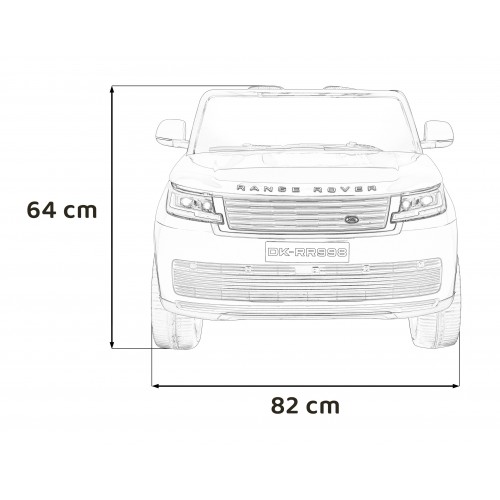 Range Rover SUV Lift White