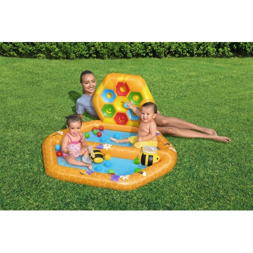Pool 127x119x61cm With BESTWAY Ball Game