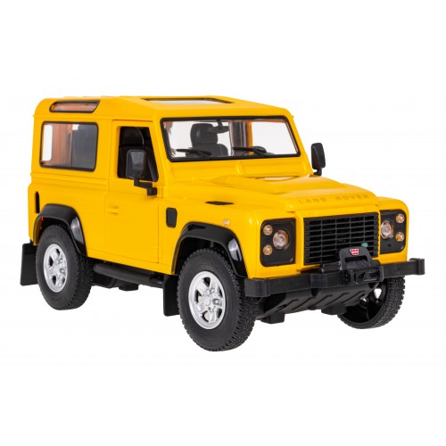 R/C car Land Rover Defender 1:14 RASTAR Yellow