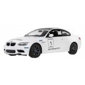 Car R/C BMW M3 1:14 RASTAR White