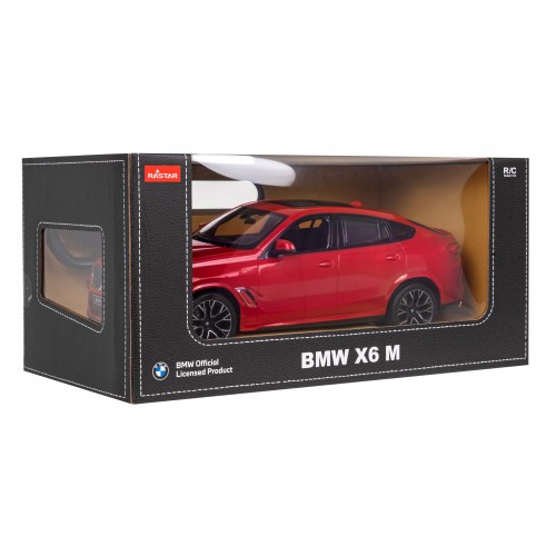 Car R/C BMW X6 M 1:14 RASTAR Red