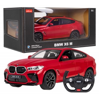 Car R/C BMW X6 M 1:14 RASTAR Red
