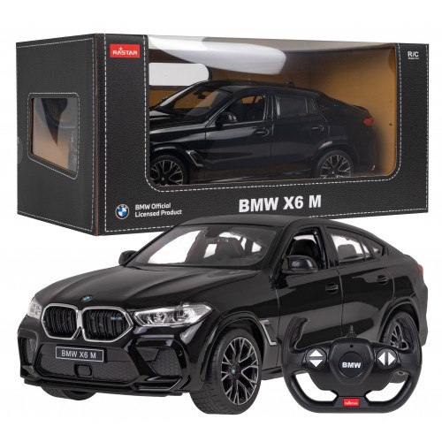 Car R/C BMW X6 M 1:14 RASTAR Black