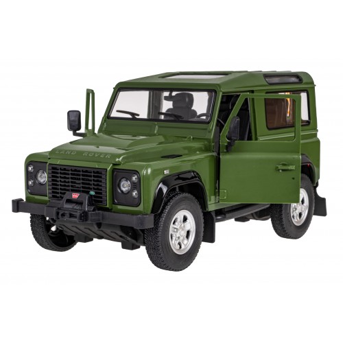 R/C car Land Rover Defender 1:14 RASTAR Green