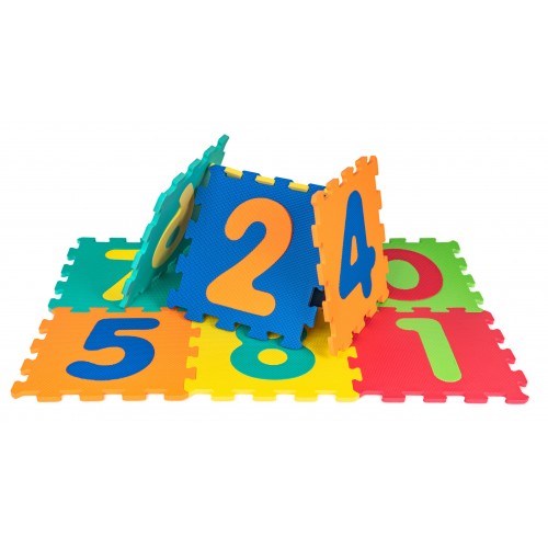 Numbers mat 32x32cm
