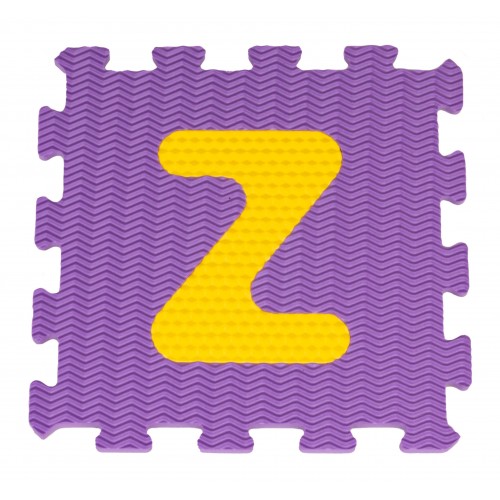 Sensory Mat Puzzle Different Shapes Alphabet