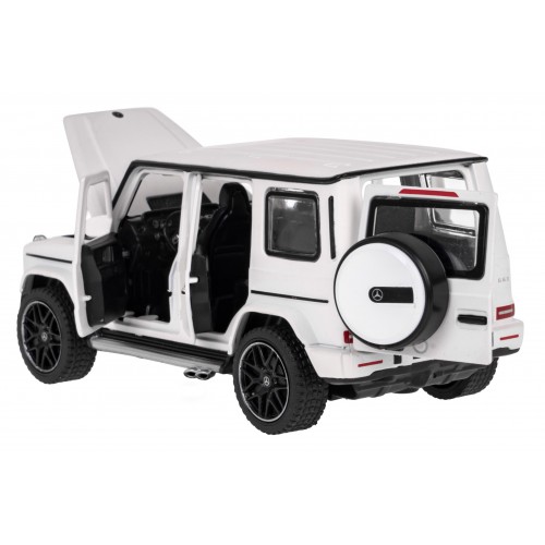 Metal car Mercedes Benz AMG G63 1:32 RASTAR White