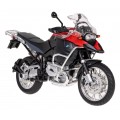 Metal Motorcycle BMW R1200GS 1:9 RASTAR Red