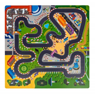 Puzzle Mat Racing Track