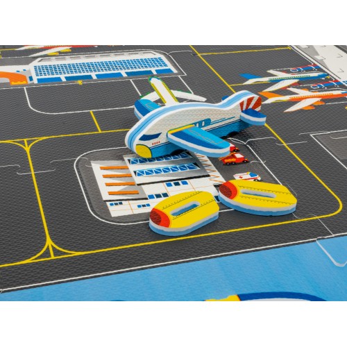 Airport Puzzle Mat