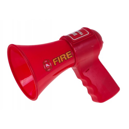 Fire department megaphone