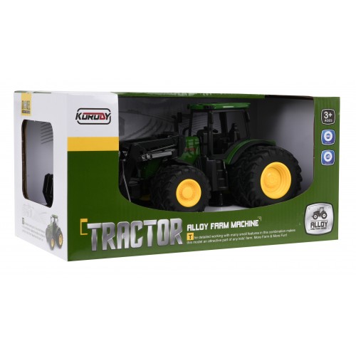 Green Tractor With Tour 1:24