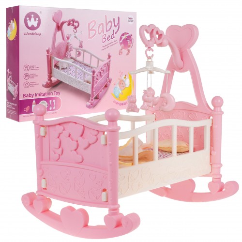 Cradle bed for a doll