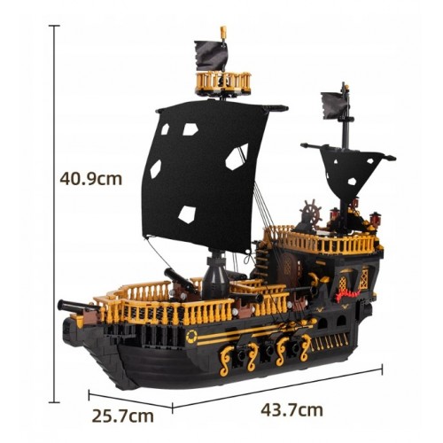 Blocks Pirate Ship 1288el.