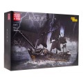 Blocks Pirate Ship Black Sail 2868el.