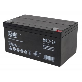 Vehicle parts battery 24V 7AH