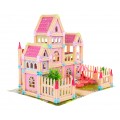 Wooden House + Accessories 234pcs.