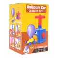 A set of cars with a balloon drive