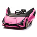 Lamborghini SIAN vehicle Pink