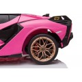 Lamborghini SIAN vehicle Pink