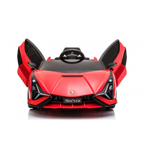 Lamborghini SIAN vehicle Red
