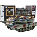 R C tank 2 4 G with smoke LEOPARD 2 A6 Green