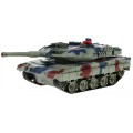 R C tank 2 4 G with smoke LEOPARD 2 A6 Green