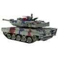 R C tank 2 4 G with smoke LEOPARD 2 A6 Green