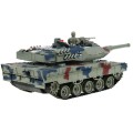 R C tank 2 4 G with smoke LEOPARD 2 A6 Green