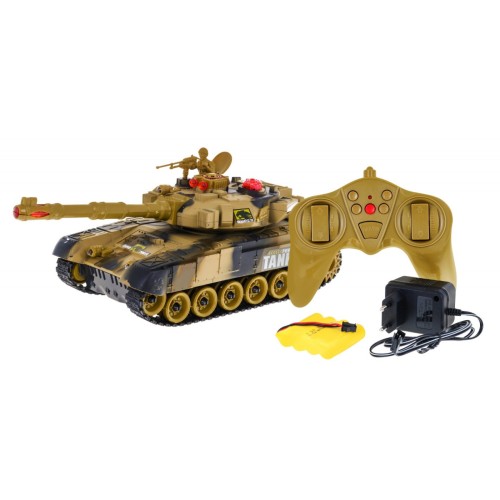 R/C tank desert camouflage 2.4 GHz