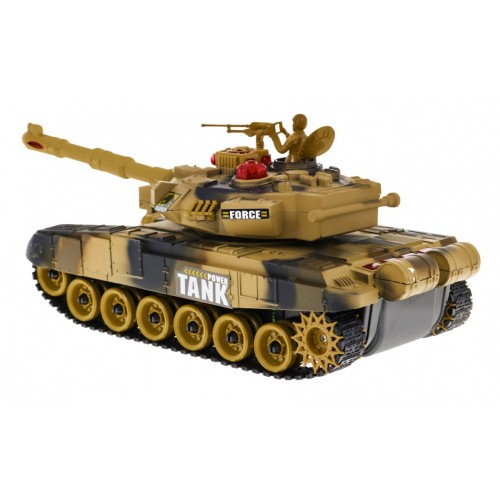 R/C tank desert camouflage 2.4 GHz