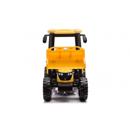 MEGA D68 Tractor Vehicle With Trailer Yellow