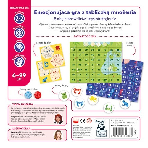 Educational Game "Frogs or Crabs"