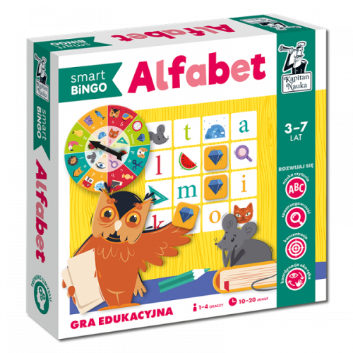Educational Game "Alphabet smart BINGO"