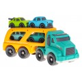 Tow truck + Cars BIOplastik Yellow