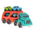 Tow truck + Cars BIOplastik Red