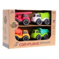 Set of 4 BIOplastic Vehicles